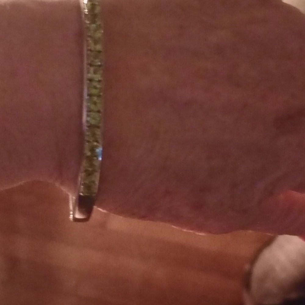Peridot bracelet